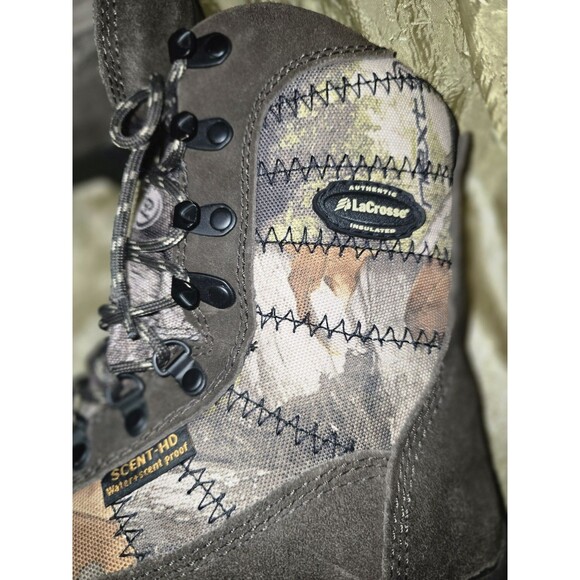 LaCrosse Silencer 800G NEXT G-1 Women’s 6 Camo Hunting Boots Waterproof Insulate - Picture 8 of 16